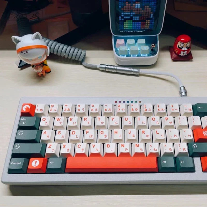 1 Set GMK Kaiju Keycaps PBT Dye Sublimation Key Caps Cherry Profile Keycap With ISO Enter 6U 6.5U 7U Spacebar
