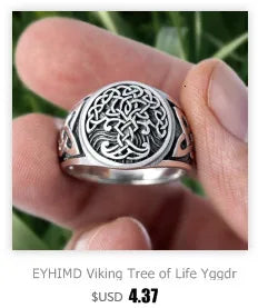 EYHIMD Black Death Knight Skull Ring Cool Mens Punk Fine Detail Stainless Steel Ring Gothic Biker Jewelry