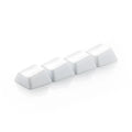 Ceramic Keycaps Smooth Glaze Translucent Mechanical Keyboard Keycaps for Arrow Keys Four Pcs Without Engraving Solid Color Cap
