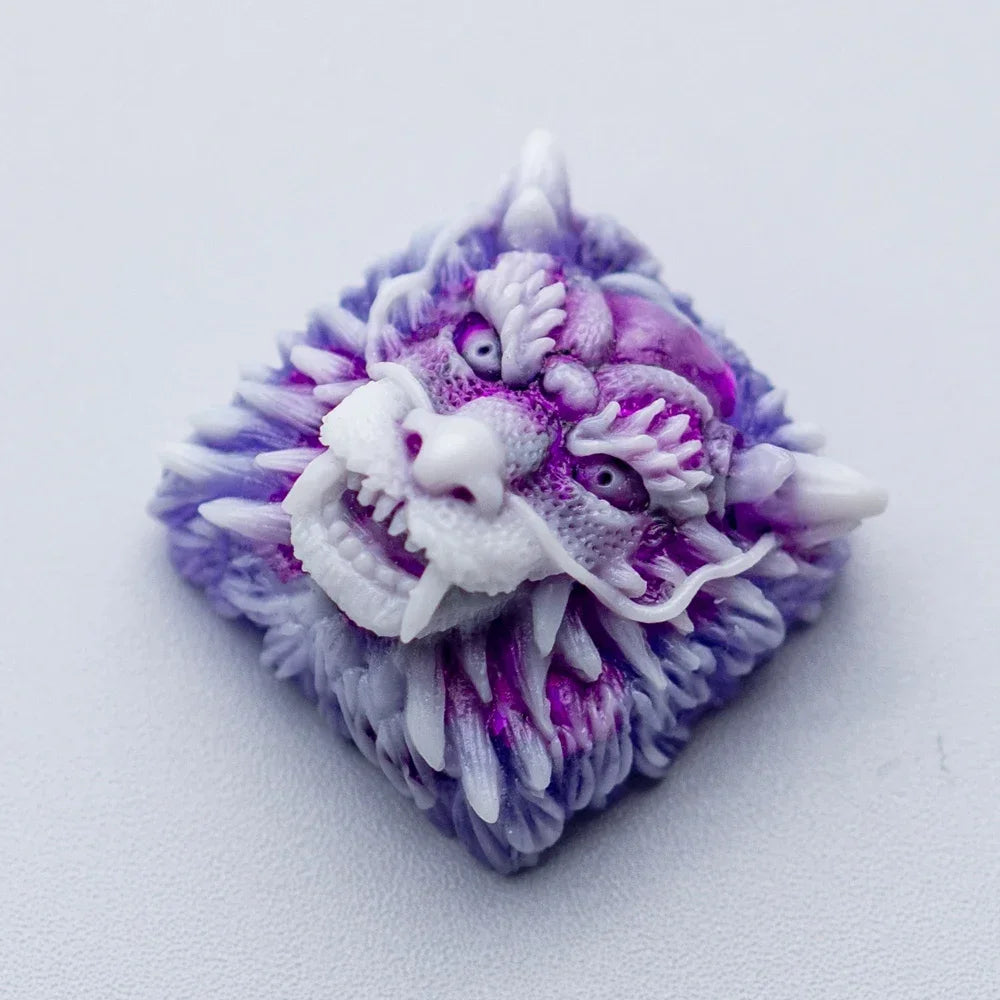 Dragon Keycap Custom 3D Handmade Resin Keycaps for Mechanical Keyboard Customized Cool Key Cap Keyboard Accessories Decoration