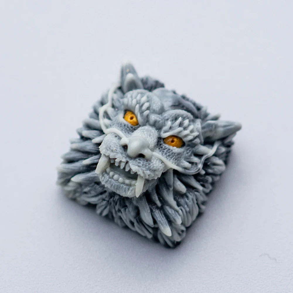ECHOME Dragon Keycap 3D Resin Keycap for Mechanical Keyboard Custom Handmade Cool Key Cap Keyboard Accessories Decoration Gift