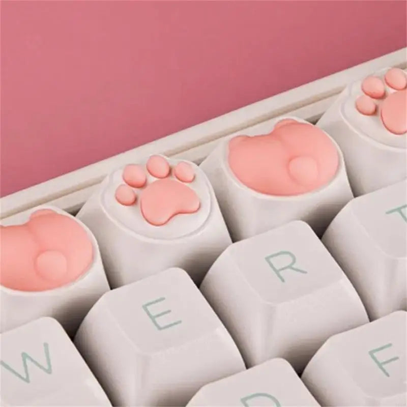 96BA Eye-Catching Paw Keycap for Gaming Keycaps Sublimation Dye Technology