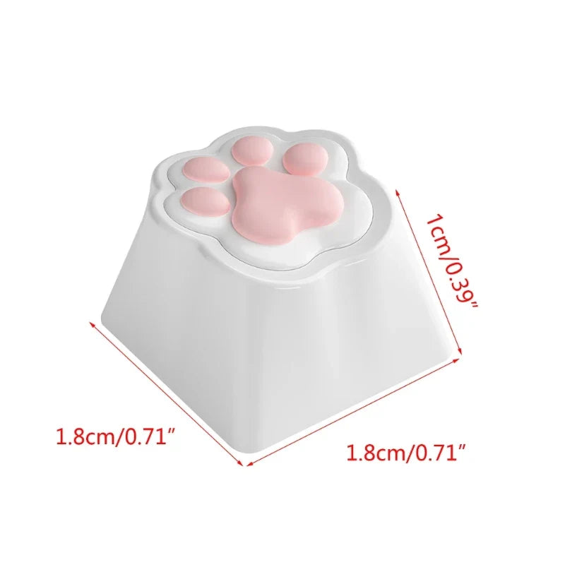 Keycaps Personality Paw Keycaps OEM for MX Structure Mechanical Keys Caps Keys Caps Replacement