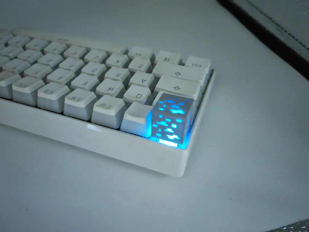 Keycap three-dimensional creative keycap mechanical keyboard transparent keycap esc ore keycap