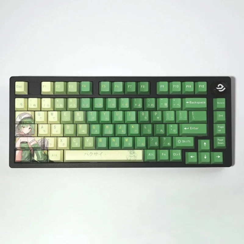 Keycaps for Keyboard with Japanese Layout Anime Keycaps PBT Dye-Sublimation Thick Keycaps Cherry Profile133 134 135Keys