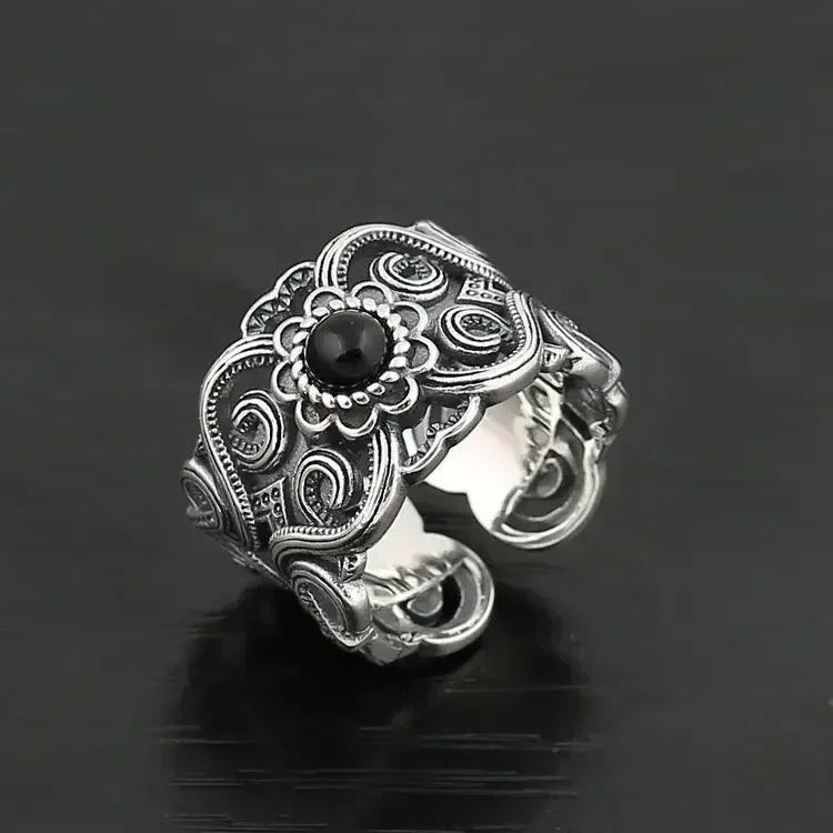 Punk Trend Spider Insect Open Adjustable Ring Men Street Hip Hop Fashion Cool Jewelry Boy Gift