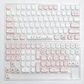 JCM MAO Profile Ear KeyCap Kindergarten Picabara Anime Cute Cat Keycaps for MX Switch Gaming Mechanical Keyboard GK75