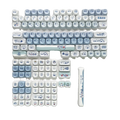 K135 Cute Winter Bear Key Cap MOA Profile Keycaps for Mechanical Keyboard Gaming Pbt for Mx Switches Keycap