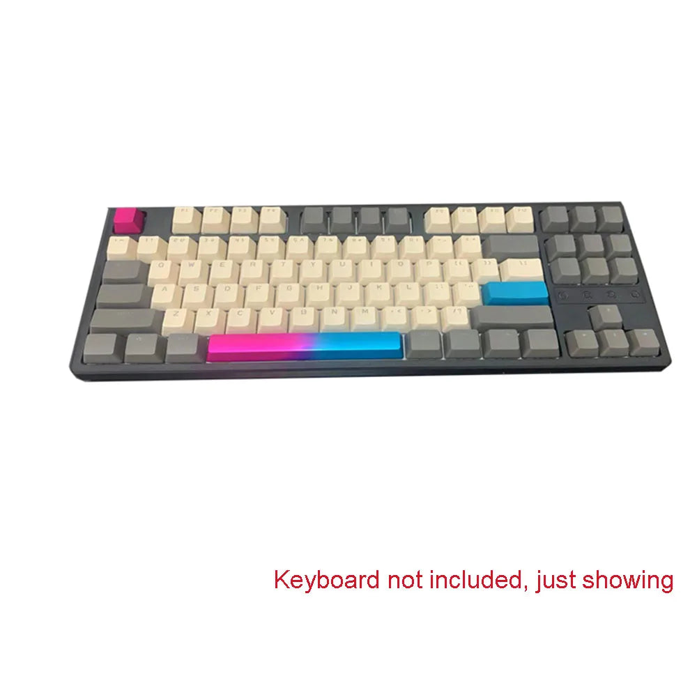 Aluminum Alloy Metal Key Cap No Backlit CNC Customized Mechanical Keyboard Cross Axis OEM ESC 6.25U Spacebar 2.75U Enter Keycaps