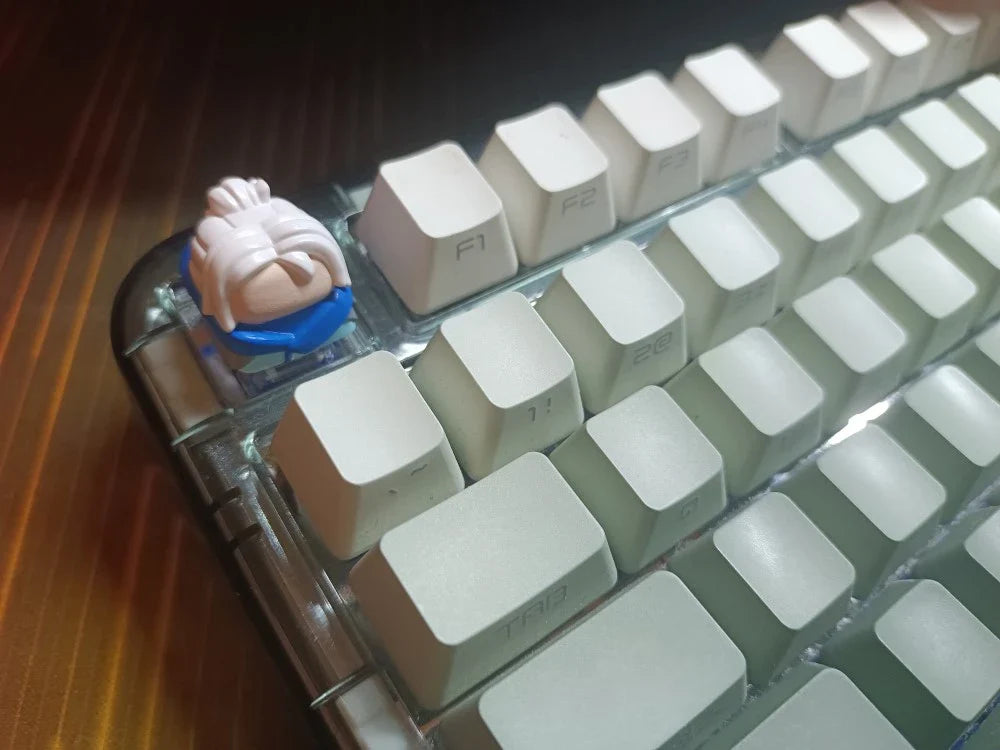 Valorant Keycap Gekko Wingman Anime Keycap Original Resin Keyboard Cap Custom Artisan Key Cap for Mechanical Keyboard Gamer Gift