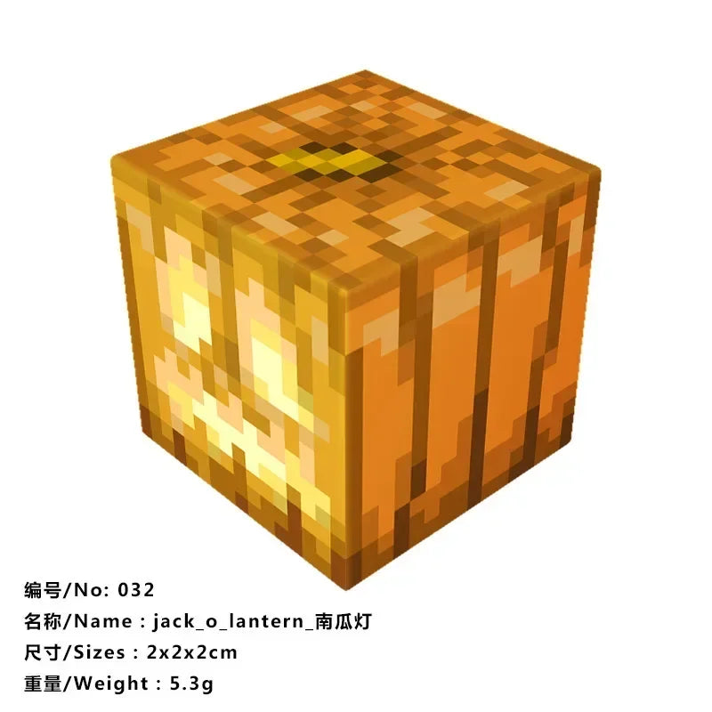 10pcs Minecraftinglys Magnetic Blocks Anime Children Puzzle Assembled Toy Doll Mini Magnetic Cube Model Kids Construction Toys