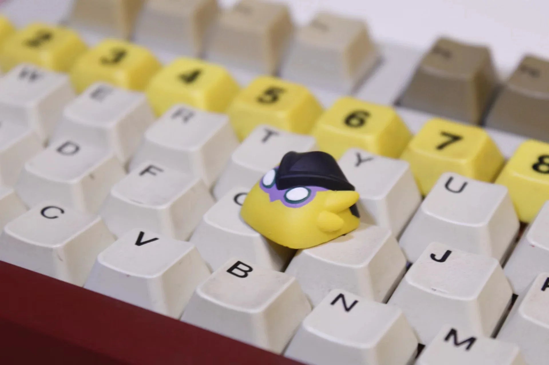 Valorant Keycap Gekko Wingman Anime Keycap Original Resin Keyboard Cap Custom Artisan Key Cap for Mechanical Keyboard Gamer Gift
