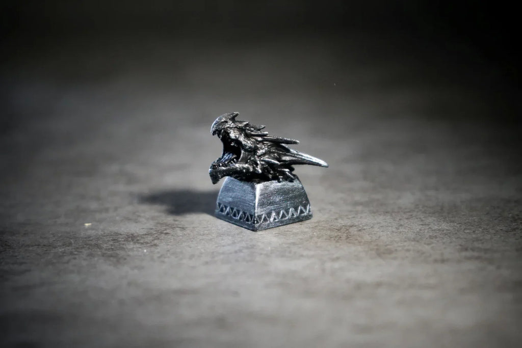 MonsterHunter Dragon Anime Artisan Point Keycaps 3D Customization Handmade Gaming Decoration KeyCap for Mechanical Keyboard Gift