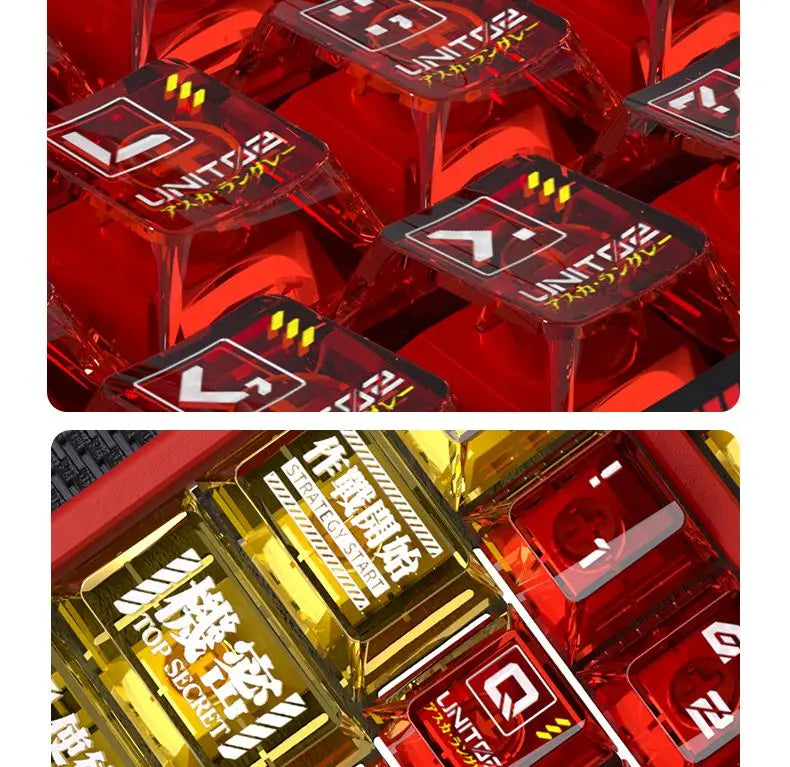 Duplex Translucent Cherry Keycap Set PBT Side Engraved for MX Switch HI75 HI8 68 F99 104 64 Wooting Mechanical Keyboards
