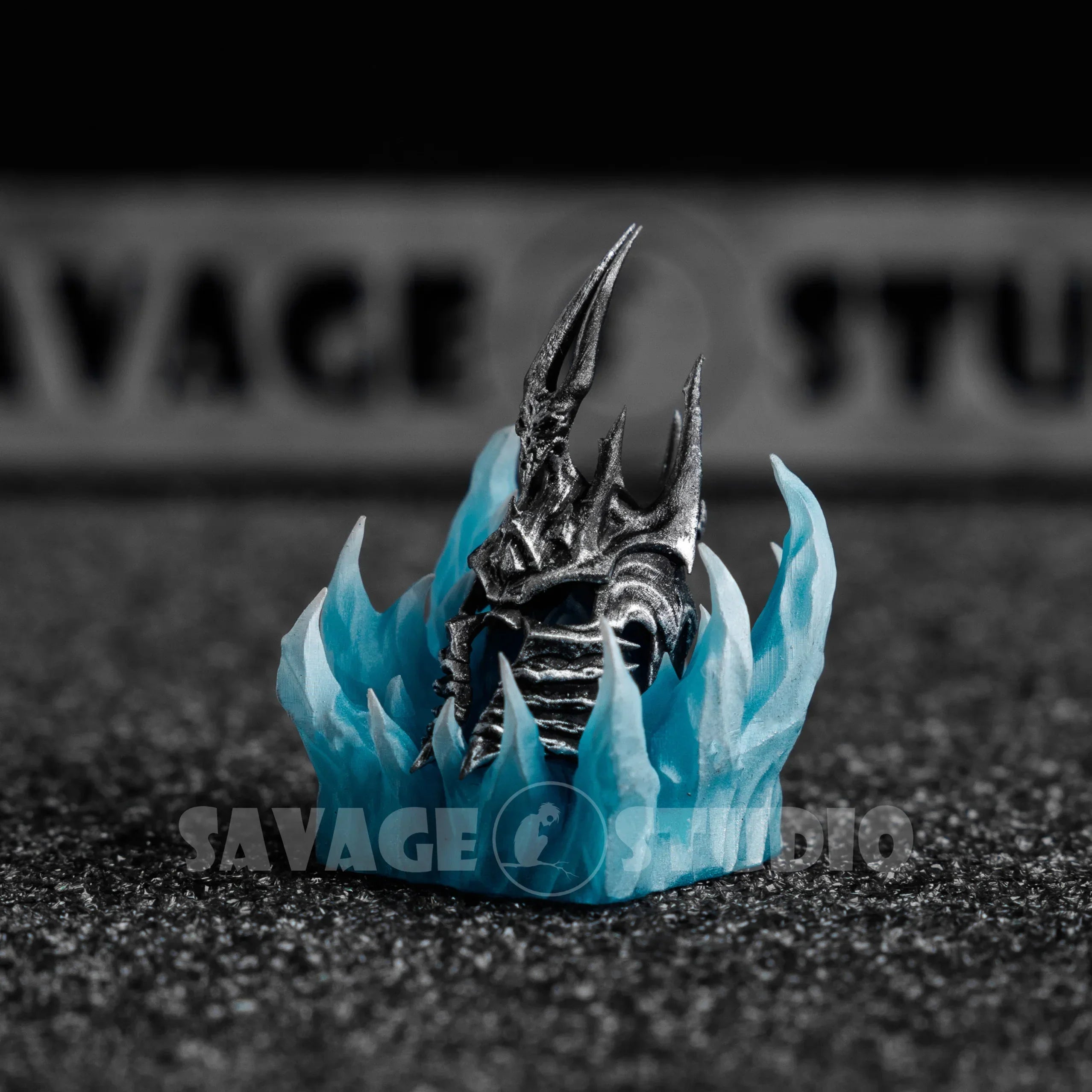 Anime Keycaps World of Warcraft Helmet of Dominion Translucent Key Caps Mechanical Keyboard Caps Korean Keycap PC Gamer Gifts