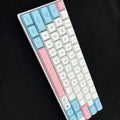 MAIMOOO Russian/English PBT Keycap DYE-SUB XDA Profile Personalized Milk Cover keycaps For Cherry MX Switch Mechanical Keyboard