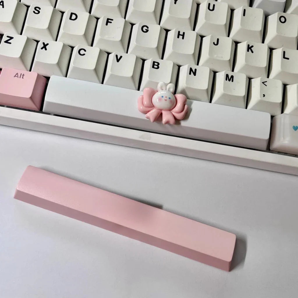 6.25u Space Keycap Cross Axis Mechanical Keyboard OEM Height Bow Rabbit Rabbit Personalized Key Caps