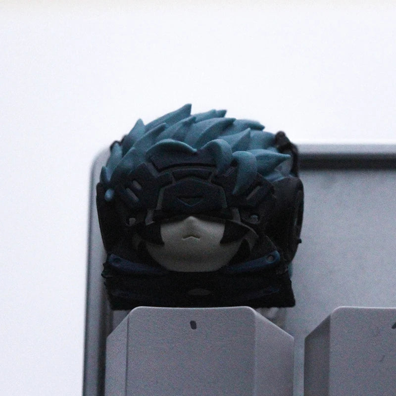 ECHOME Original Design Keycap Resin Artisan Keyboard Cap Aquilek Kawaii Custom Anime KeyCap for Mechanical Keyboard Accessories