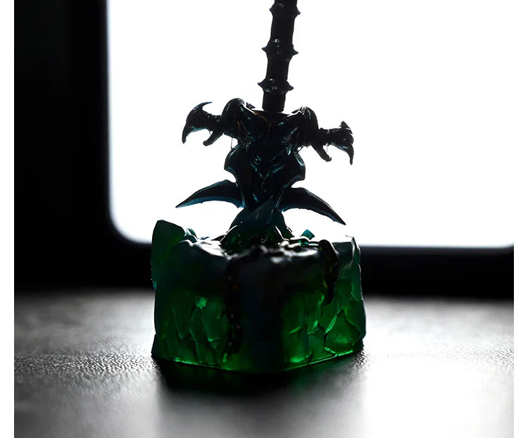 1Pc Mechanical Keyboard Keycaps OEM Height 3d Printed Personalized Resin Keycaps Wrath Of Frost The Lich King Game Key Cap Gifts