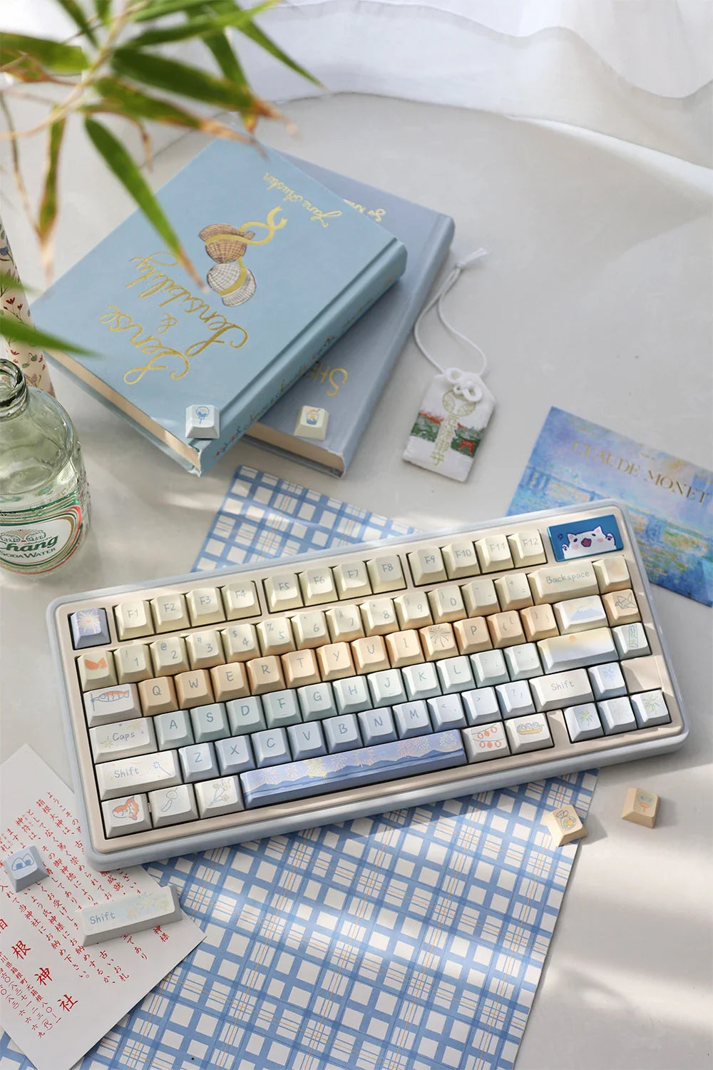 95 Keys Cherry Profile PBT Keycaps Love Letter Theme Key Caps for Gaming Mechanical Keyboard 61/64/68/75/84Keys GMK67 AULA F75
