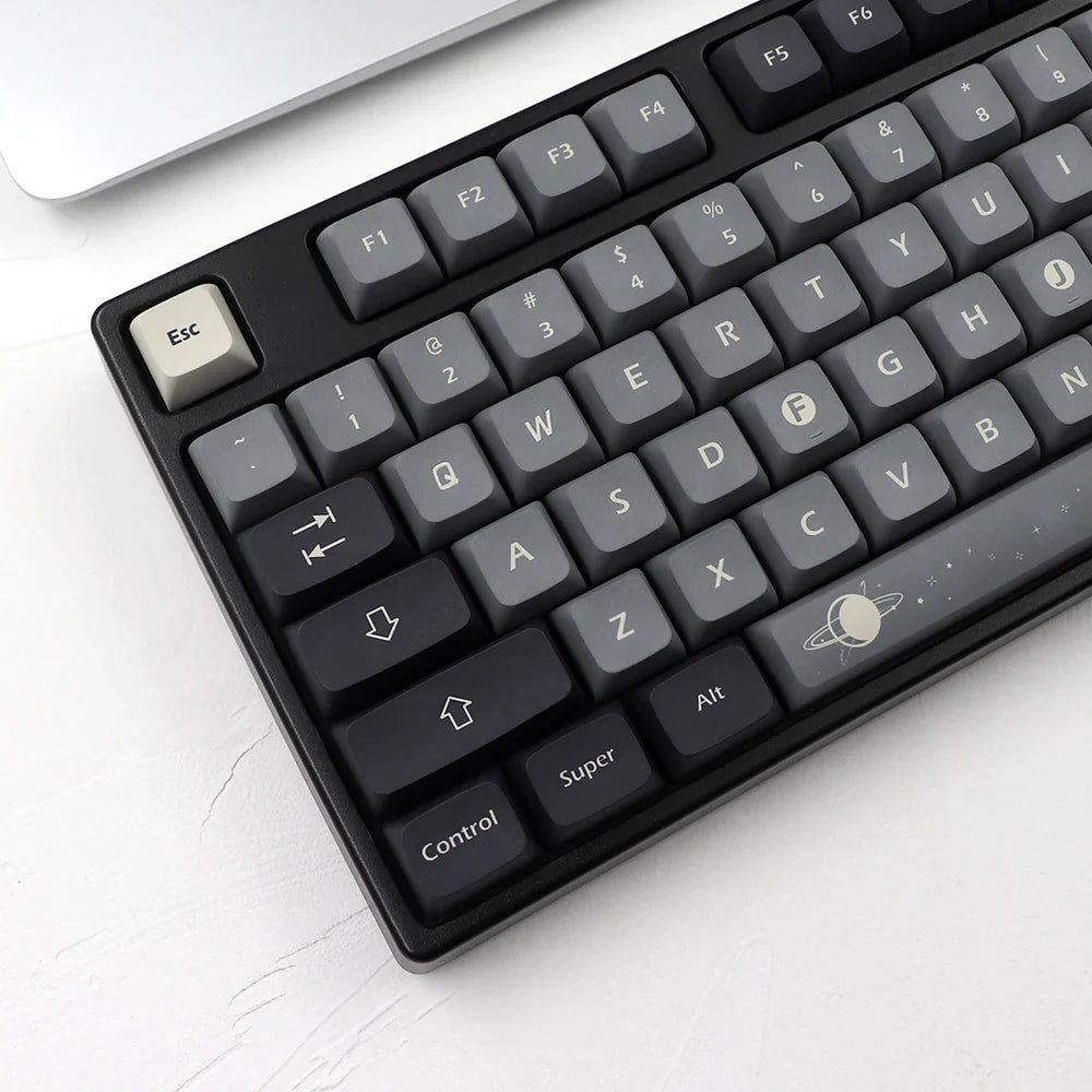 Apollo Theme XDA Keycap German French Spain iso Key Dye Sub Keycaps For TKL87 GMMKPRO 7u Spacebar AZERTY Keyboard Cap Custom Set