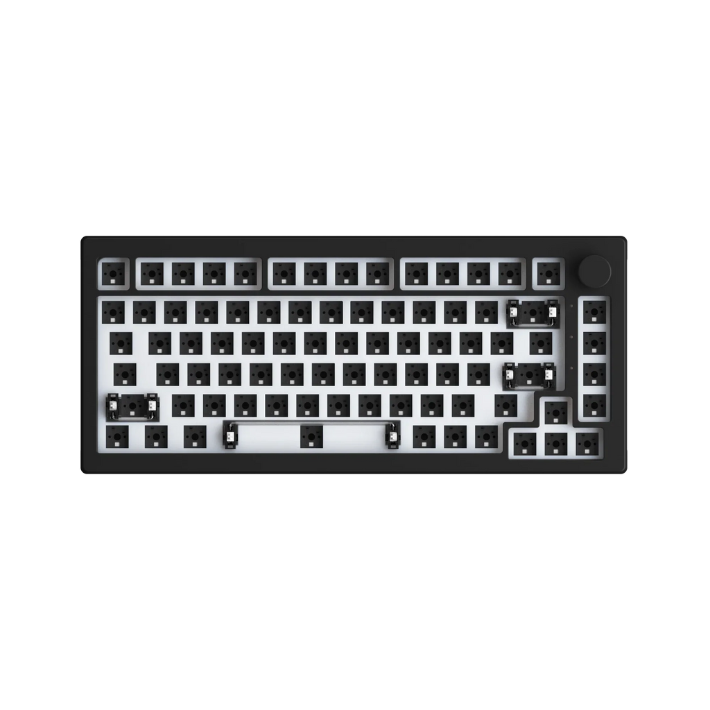 Akko 5075S VIA Kit 75% Barebone Keyboard Kit Custom Mechanical Gaming Keyboard RGB ANSI/ISO 3/5-Pin Hot-swappable Gasket Mounted