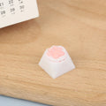 Cute Cat Paw Keycaps For Mechanical Keyboard For Cherry MX Switch DIY Custom Key Cap Soft Silicone Keycup Artisan Pink Color