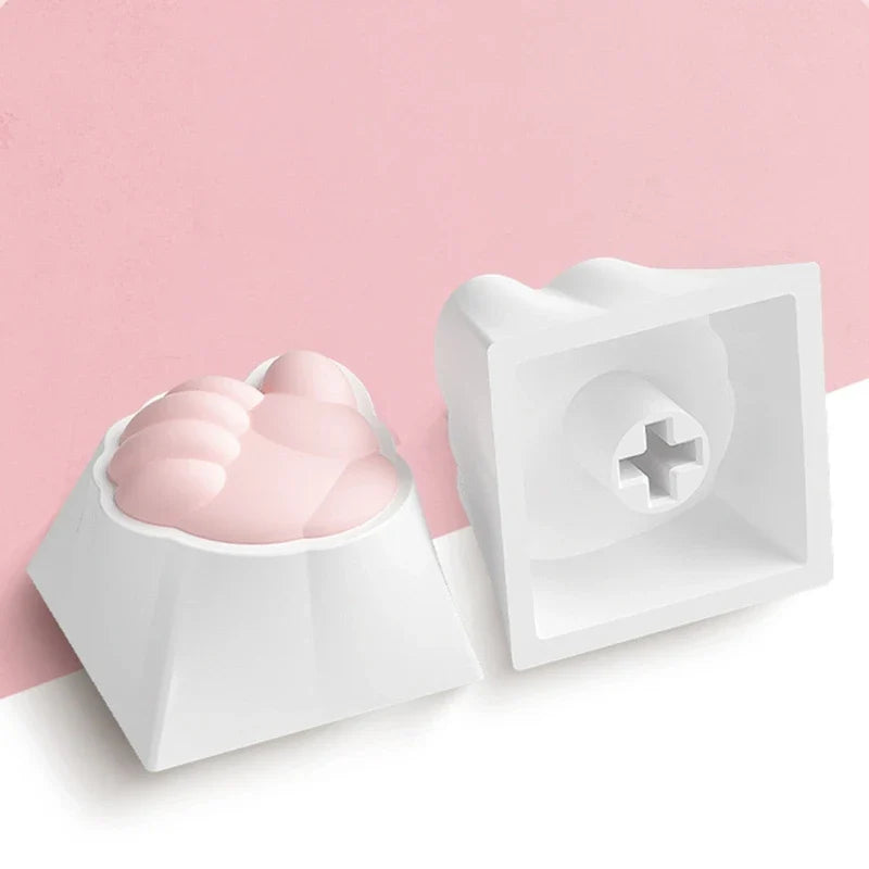 3D Claw Keycaps MX Structure Keycaps ABS+Silicone OEM Keys Caps Customizable Paw KeyCaps