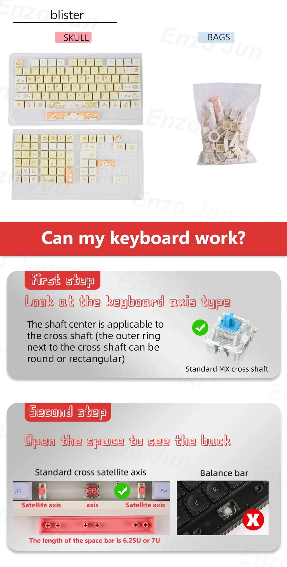 Orange squirrel Gray Rat Theme Keycap XDA Profile Key cap English Korean for 61/64/68/84/87/96/98/104 Mechanical Keyboard Keycap