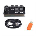Mini Keyboard 5 Key 1 Knob Gamer Programmable Keyboard DIY Hot Swap Customization Mechanical Keyboard Macro Keypad