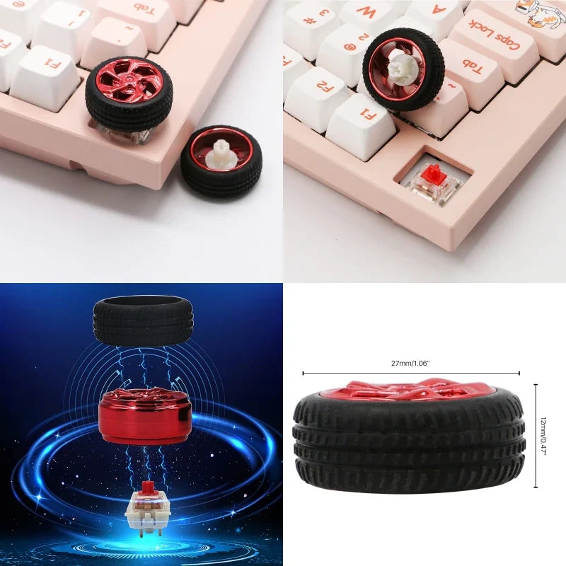 1PC PBT Custom Cartoon Anime for Cat Keycap Bottom Backlit Keycaps OEM Profile for DIY Mechanical Keyboard Children's Gi