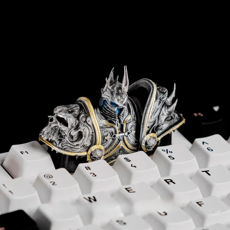 Anime Keycaps World of Warcraft Frostmourne Translucent Key Caps Mechanical Keyboard Caps Korean Keycap Game Peripheral Gifts