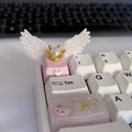 Beautiful Angel Winged Keycap for Cherry Cross Axis Mechanical Keyboard OEM Keycap Fairy Keycap