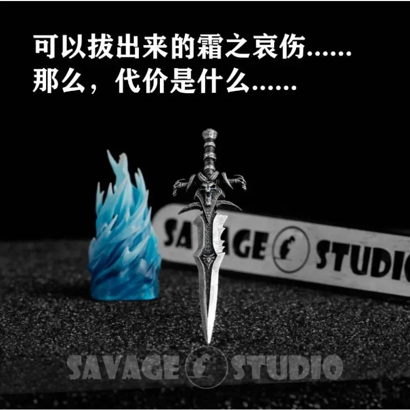 World of Warcraft Frostmourne Anime Keycaps Lich King Translucent Key Caps Mechanical Keyboard Caps Korean Keycap PC Gamer Gifts