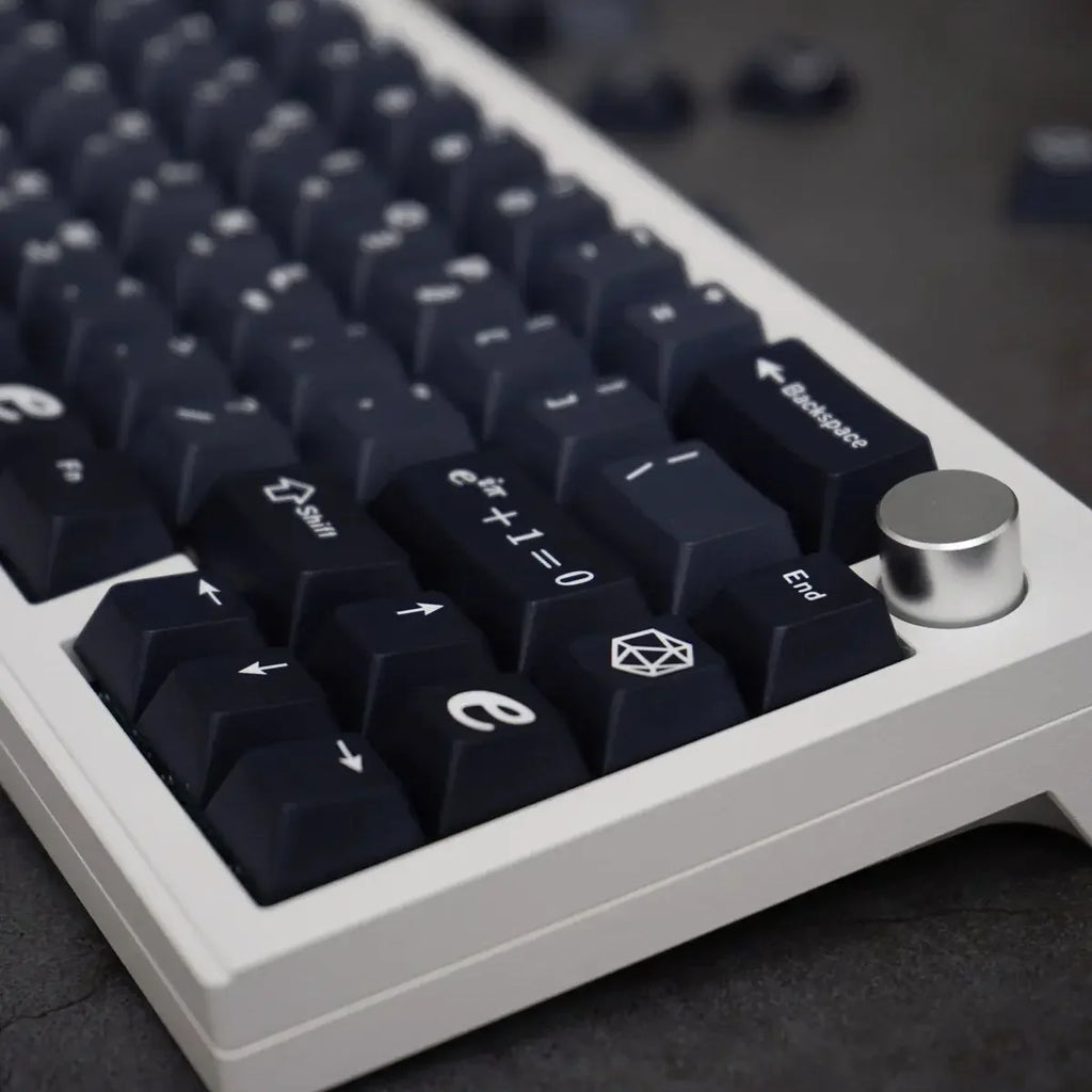 Keycaps Full Sublimation Black Compatible Mechanical Keyboard 61/87/108