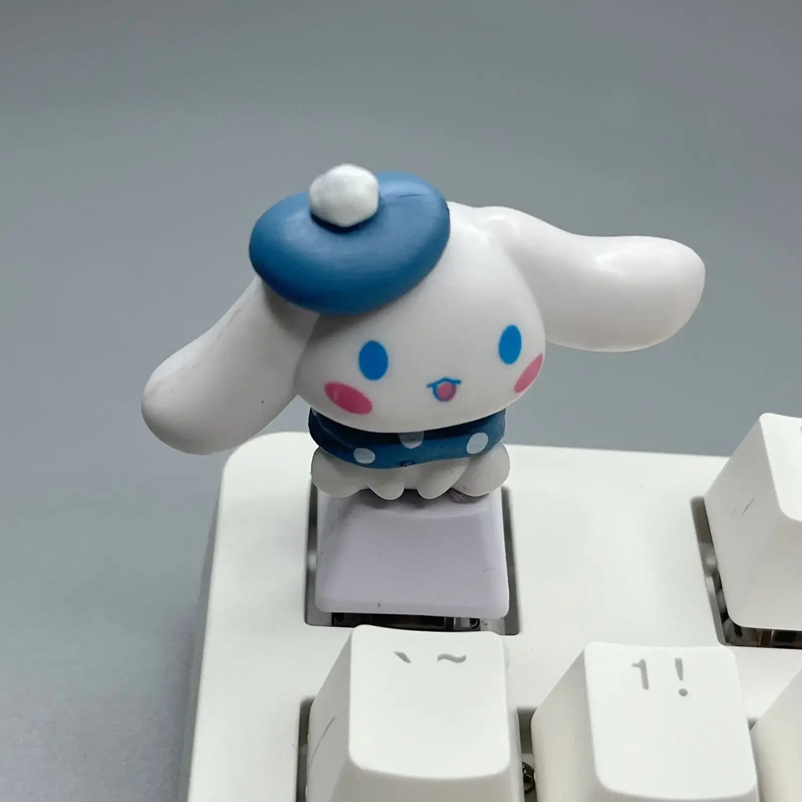 Sanrio Anime Cinnamon Roll DIY Keycap Cute Cartoon Melody Coolomey Translucent Cross Mechanical Keyboard ESC Base Keycap Gift
