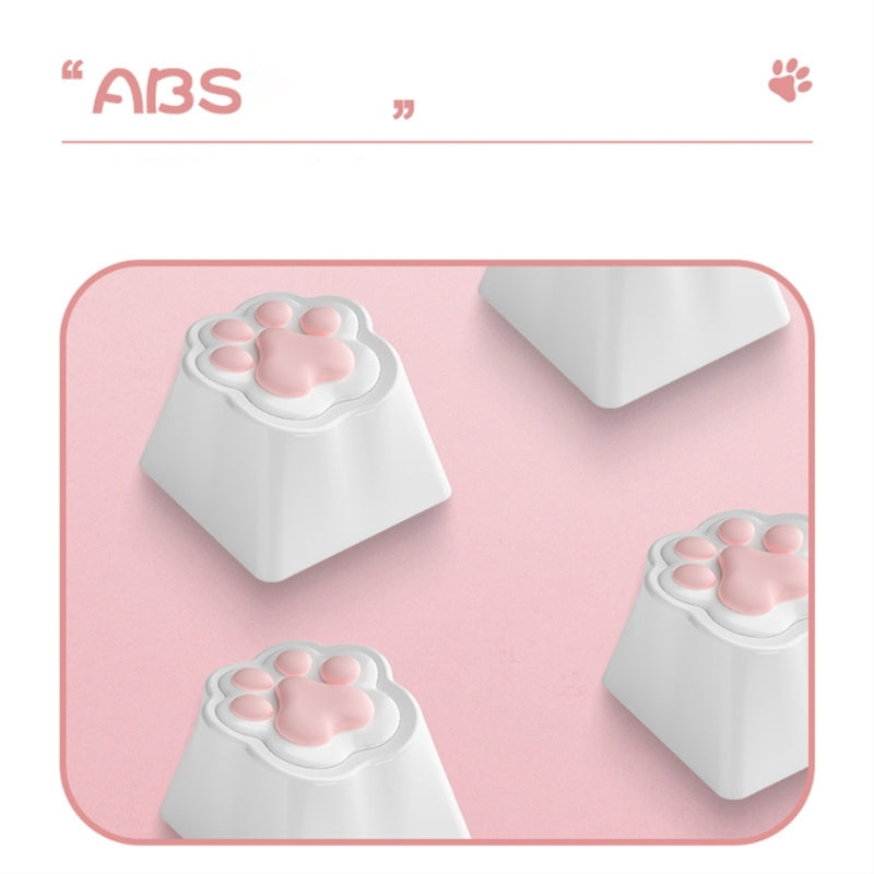 3D Soft Silicone ABS Claw Base Keycap Compatibility for MX Structure Switches Mechanical Keyboards Decoration