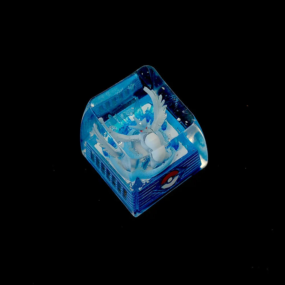 Anime Cartoon Super Transparent PBT Keycap Personality Pink 3D Handmade Cute Gift Mechanical Keyboard Decoration ESC