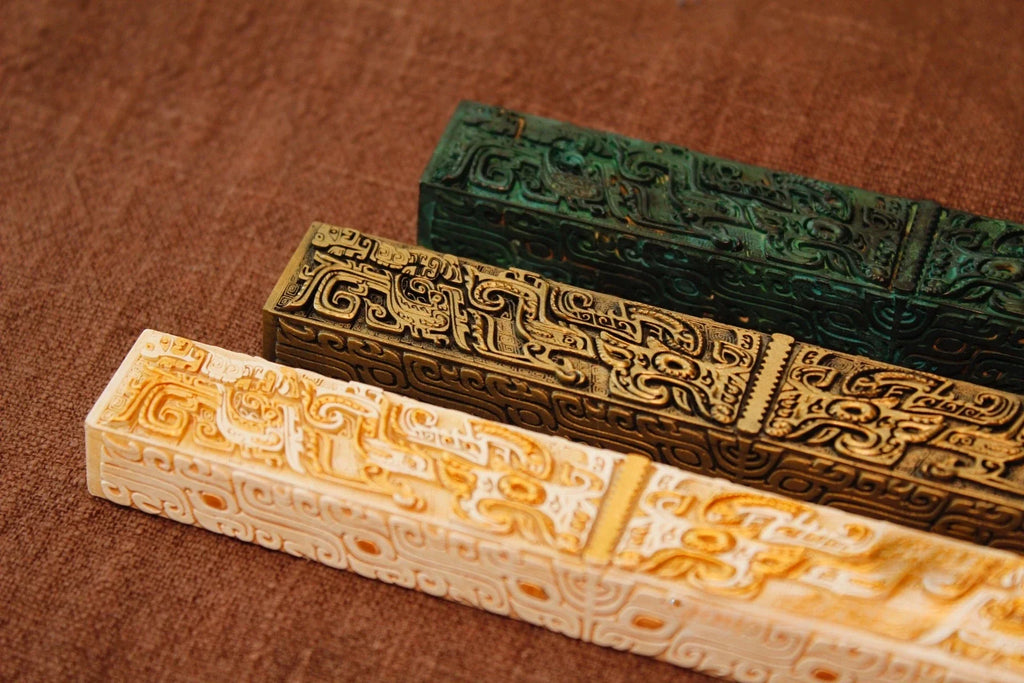 ECHOME Gluttonous Theme SpaceBar 6.25U Resin Artisan Keyboard Cap Original Chinese Culture Custom KeyCap for Mechanical Keyboard