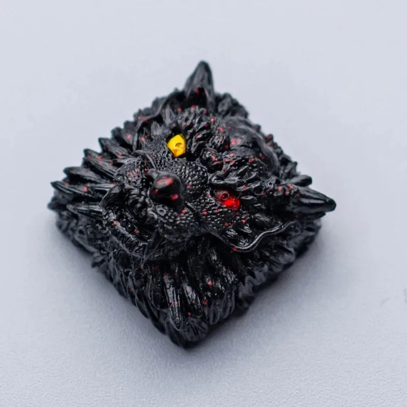Dragon Keycap Custom 3D Handmade Resin Keycaps for Mechanical Keyboard Customized Cool Key Cap Keyboard Accessories Decoration