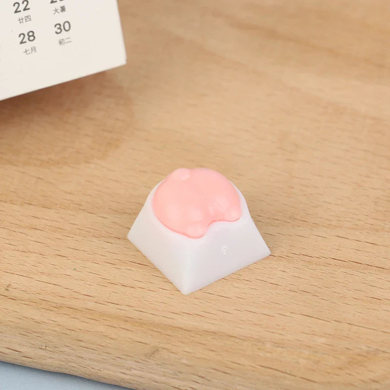 Cat Paws Corgi Buttock Keycap For Mechanical Keyboard ABS Animal Keycaps Key Cap Cherry Mx Switch Alice80 JJK84 IK75 PRO Etc