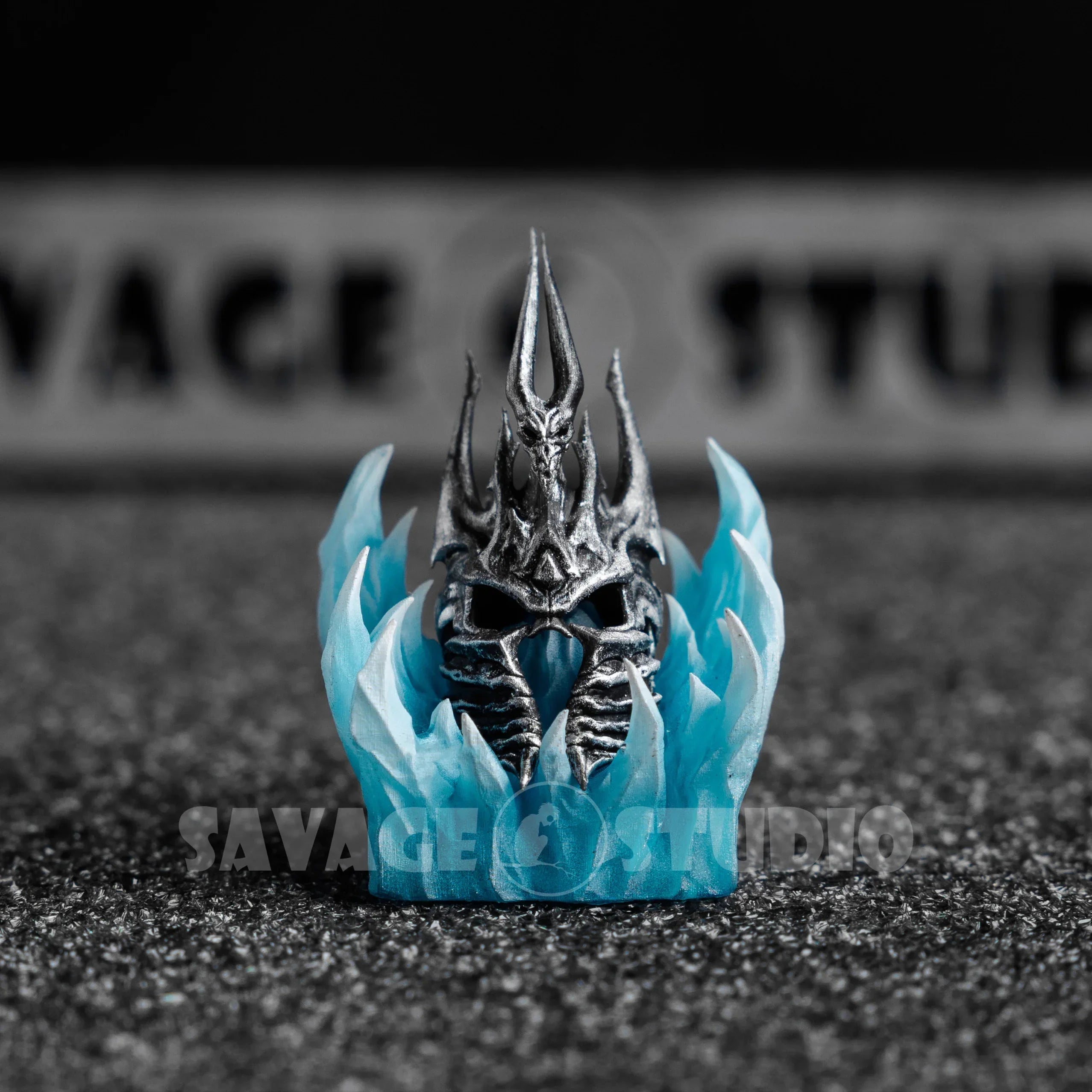 Anime Keycaps World of Warcraft Helmet of Dominion Translucent Key Caps Mechanical Keyboard Caps Korean Keycap PC Gamer Gifts