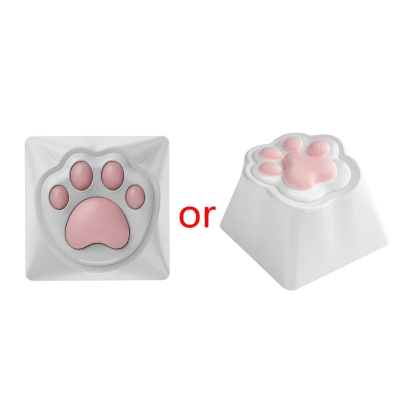 3D Claw Keycaps MX Structure Keycaps ABS+Silicone OEM Keys Caps Customizable Paw KeyCaps